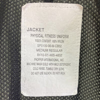 USARMY ユーエスアーミー IPFU Fitness Jacket アメリカ軍 トレーニングジャケット ブルゾン ナイロンジャケット 00S グレー sizeM 瑞穂店