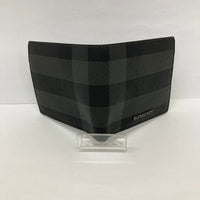 BURBERRY バーバリー 二つ折り財布 メンズ ロンドンチェック ブラック 8056707 A1208 瑞穂店