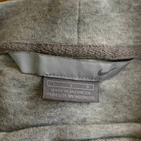 00's NIKE ナイキ モックネック ロングスリーブTシャツ 刺繡 グレー Size L 福生店