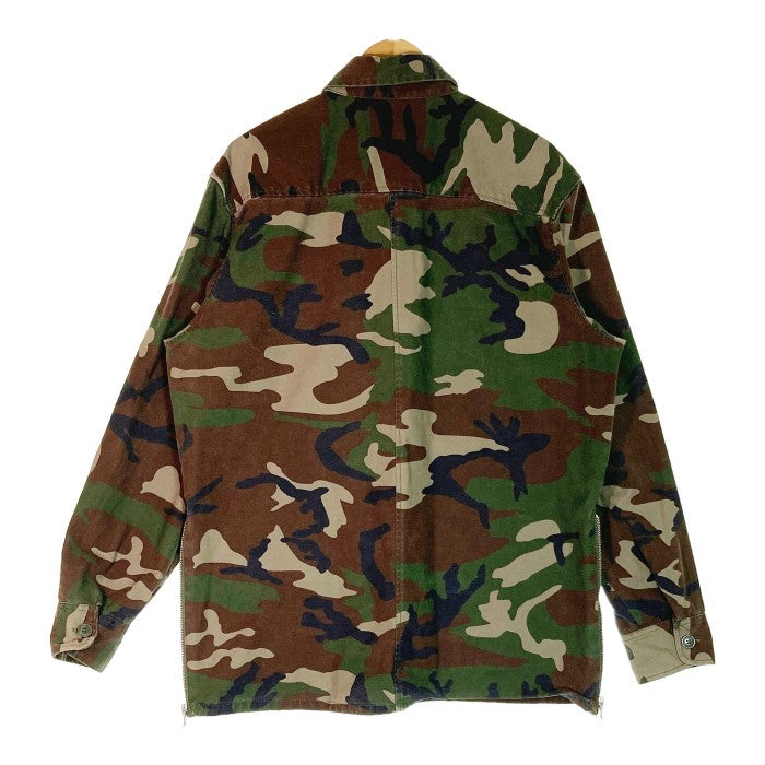 FEAR OF GOD フィア オブ ゴッド AF-18410349 15SS SIDE ZIP CAMO MILITARY JACKET 迷彩柄  サイドジップ ミリタリージャケット グリーン sizeM 瑞穂店