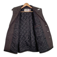 Schott ショット U.S.740N PEA JACKET メルトン ウール ピーコート グレー Size 40 福生店