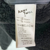 ARMY TWILL SANFORIZED × B:MING by BEAMS アーミーツイル サンフォライズド ビーミング ビームス ボア リバーシブル ジャケット コート 黒 ブラック sizeM 瑞穂店