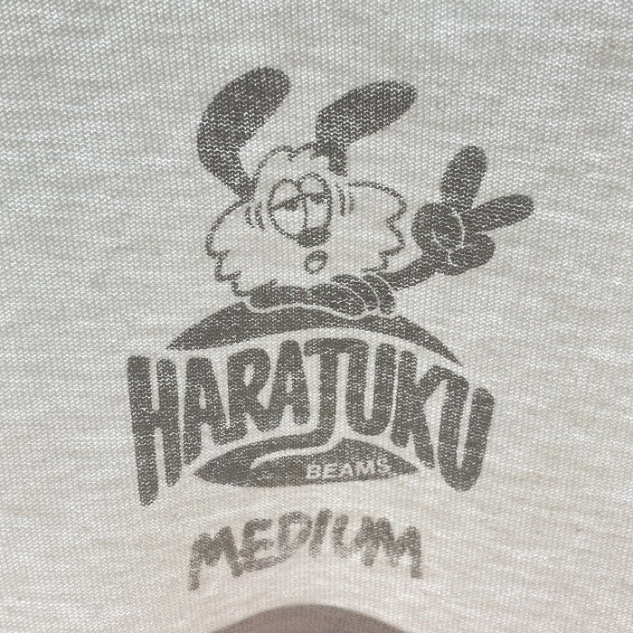 HARAJUKU BEAMS 原宿 ビームス オレンジ スマイル VERDY Tシャツ ホワイト sizeM 瑞穂店