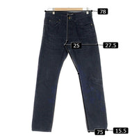 SAINTLAURENT PARIS サンローランパリ ブラックデニムパンツ スリムストレート 670614 YF899 Size 28 福生店
