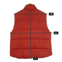 mont-bell モンベル ダウンベスト オレンジ Size XL 福生店