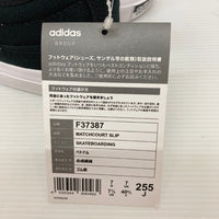 adidas アディダス skateboarding MATCH COURT SLIPON f37387 ブラック 25.5cm 瑞穂店