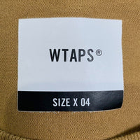 WTAPS ダブルタップス 21AW VIBES L/S TEE バイブス ロングスリーブTシャツ カーキ 212PCDT-LT01S Size 4 福生店