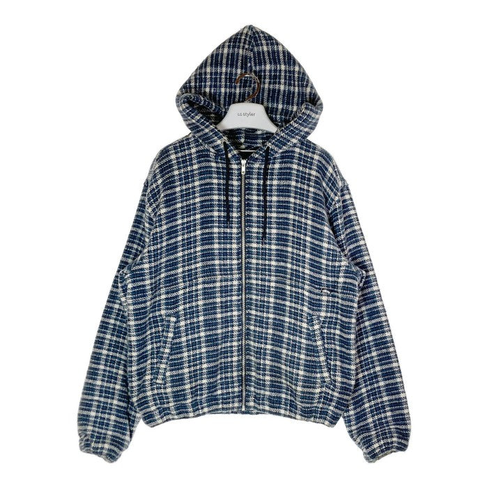 STUSSY ステューシー フランエルワークジャケット ブルー sizeM 瑞穂店