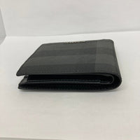 BURBERRY バーバリー 二つ折り財布 メンズ ロンドンチェック ブラック 8056707 A1208 瑞穂店