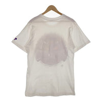 90's CHICAGO BULLS シカゴブルズ 5 TIME NBA CHAMPION Tシャツ PRO PLAYER 袖シングル 裾ダブル ホワイト Size L 相当 福生店