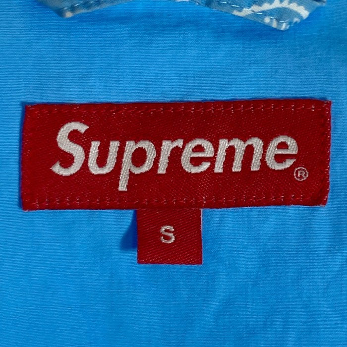 Supreme シュプリーム 18SS Bandana Track Jacket Light Blue ライトブルー sizeS 瑞穂店