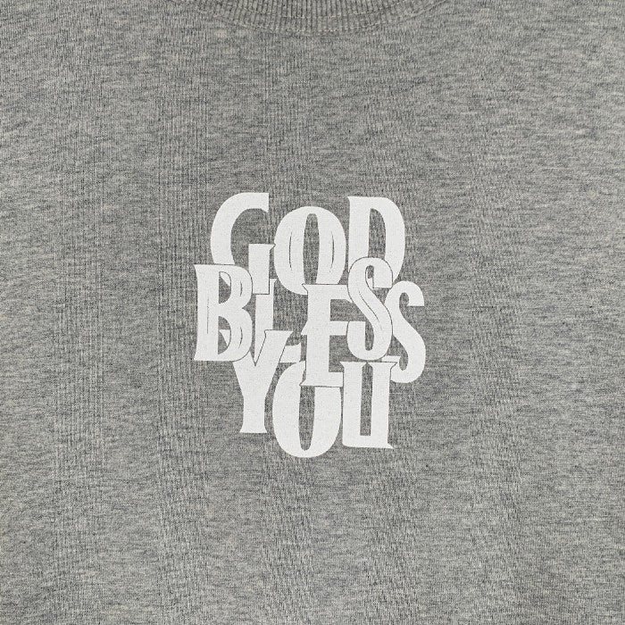 GOD BLESS YOU ゴットブレスユー 22SS FRUIT OF THE LOOM BIG TEE ビッグサイズ Tシャツ グレー Size  L 福生店