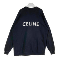 CELINE セリーヌ スウェットカーディガン (ダメージ有) ブラック sizeS 瑞穂店
