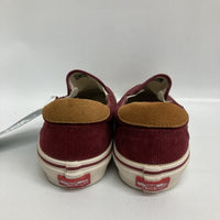 VANS バンズ V98CDR slip on スリッポン コーデュロイ スニーカー ワイン size27.5cm 瑞穂店