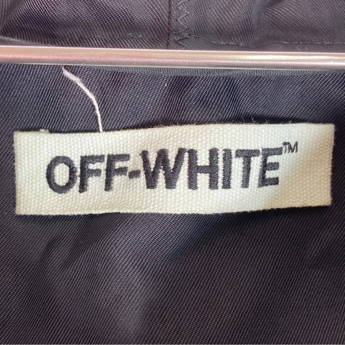 OFF-WHITE オフホワイト アノラック ハーフジップ ブルゾン ジャケット ブラック sizeM 瑞穂店