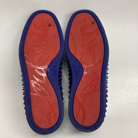 Christian Louboutin クリスチャンルブタン スタッズスリッポン ブルー size40 瑞穂店