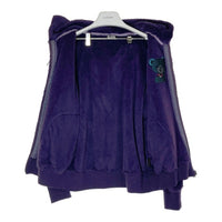 HYSTERIC GLAMOUR ヒステリックグラマー HELLO BEAR刺繍ビッグパーカー パープル sizeFREE 瑞穂店