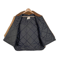 80's Carhartt カーハート Duck Vest ダック地 ベスト ジップアップ ベージュ Size XXL 福生店