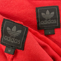 ADIDAS アディダス トラックジャケット パンツ セットアップ レッド sizeL/M 瑞穂店