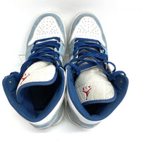 NIKE ナイキ DN3706-401 AIR JORDAN 1 MID SE WHITE エアジョーダン 1 ミッド SE ホワイト スニーカー ブルー size27cm 瑞穂店
