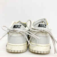 NIKE×OFF-WHITE ナイキ×オフホワイト DUNK LOW 1 OF 50 "49" DM1602-123 ホワイト×グレー size27.5cm 瑞穂店