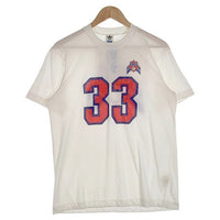 adidas アディダス EWING ユーイング プリント Tシャツ ホワイト ADS-6303 デッドストック Size L 福生店