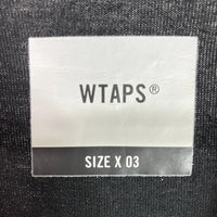 WTAPS ダブルタップス FLAMES ファイヤー Tシャツ ブラック size03 瑞穂店