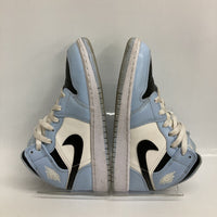 NIKE ナイキ 555112-401 AIR JORDAN 1 MID GS エアジョーダン 1 ブルー size24cm 瑞穂店