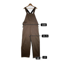 BY GLAD HAND バイグラッドハンド 18AW MIGRANT-OVERALL オーバーオール ローバック ブラウン Size L 福生店
