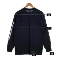 THE NORTH FACE ノースフェイス デジタルグラフィックロゴ ロングスリーブTシャツ ブラック NT82137 Size M 福生店