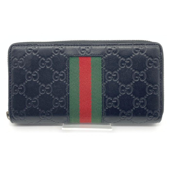 GUCCI グッチ シェリーライン ラウンドファスナー 長財布 レザー 408831・2778 福生店 – GolRagオンラインショップ