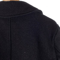 Schott ショット U.S.740N PEA JACKET メルトン ウール ピーコート ブラック Size 40 福生店