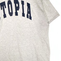 etavirp. エタヴァープ UTOPIA Tee ユートピア プリントTシャツ Ash GILDAN Size XL 福生店