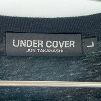 UNDERCOVER アンダーカバー ZOZO限定 Uロゴ MOON artscabut期 バックプリント Tシャツ ブラック sizeL 瑞穂店