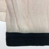 UNDERCOVER アンダーカバー 06SS T期 切替 ボーダー 長袖Tシャツ 3 ネイビー ホワイト カットソー size2 瑞穂店