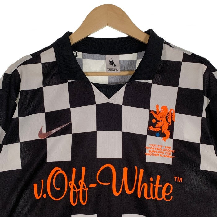Off-White NIKE Football Jersey Away LサイズTシャツ/カットソー(七分