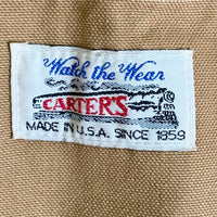 CARTER'S カーターズ USA製 ブランケット付き ダック地 カバーオール ベージュ size42 瑞穂店