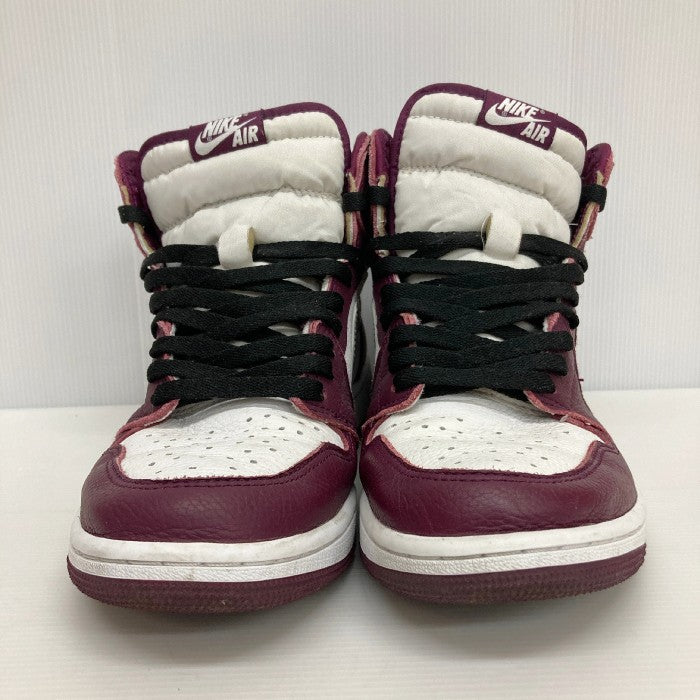 NIKE ナイキ AIR JORDAN 1 HIGH OG BORDEAUX エアジョーダン1 レトロハイ スニーカー 555088-611 ボルドー  size27.5cm 瑞穂店