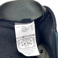 THE H.W.DOG&Co. ザエイチダブリュードッグアンドコー BASEBALL CAP ベースボールキャップ ブラック ウール 無地 福生店