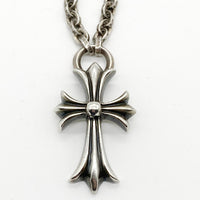 Chrome Hearts クロムハーツ CH CRS SML PAPER CHAIN スモール クロストップ ペーパーチェーン SV925 Size 50cm 福生店
