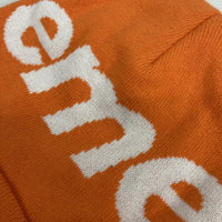 SUPREME シュプリーム コットン カシミヤ ニット帽 オレンジ 瑞穂店