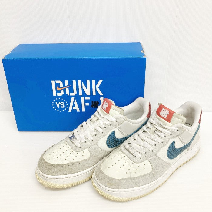 NIKE × UNDEFEATED ナイキ × アンディフィーテッド DM8461-001 AIR FORCE 1 LOW SP ホワイト  size26cm 瑞穂店