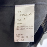 Heather ヘザー 千鳥格子 ジャケット パンツ セットアップ ブラック×ホワイト 上size:F 下size:S 瑞穂店