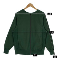 WAREHOUSE ウエアハウス Lot483 ASHLAND スウェット クルーネック トレーナー リバース グリーン Size M 福生店