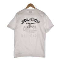 CHIPPS COMPANY チップスカンパニー プリント Tシャツ ホワイト Size XL 福生店