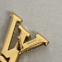Louis Vuitton ルイヴィトン M00609 ブックル ドレイユ LV アイコニック ストラス ピアス 両耳 アクセサリー 保存袋付 ゴールドカラー 瑞穂店