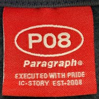 Paragraph パラグラフ バーコードスウェット グレー sizeー 瑞穂店