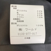 UNTITLED アンタイトル ポンチョ風 コート aj153-45432jj グレー sizeM 瑞穂店