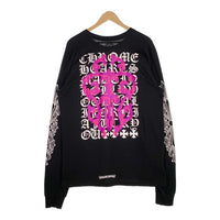 Chrome Hearts クロムハーツ Dagger Eye Chart L/S Tee ダガーアイチャート ロングスリーブ Tシャツ プリント ポケット ブラック Size XL 福生店