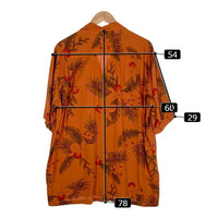TWO PALMS トゥーパームス URBAN RESEACH アーバンリサーチ オープンカラー ハワイアンシャツ オレンジ Size L 福生店